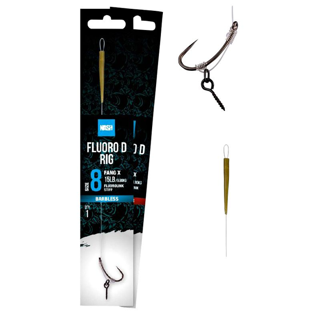 Nash Fluorocarbon D-Rig Barbed
