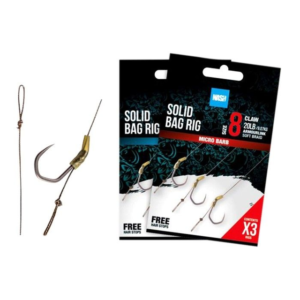 Nash Solid Bag Rig Barbed
