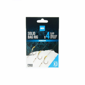 Nash Solid Bag Rig Barbless