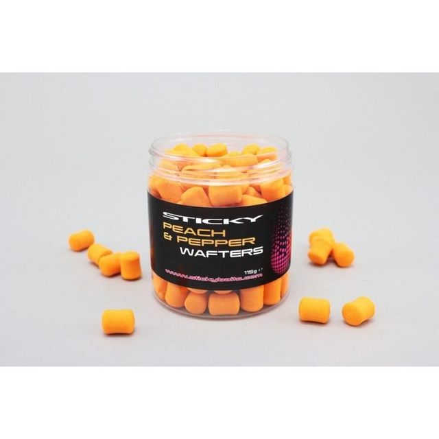 Sticky Baits Peach & Pepper Wafters Dumbells