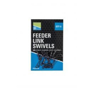 Preston Double Feeder Link Swivels, 8 Pcs! Fishing Swivels
